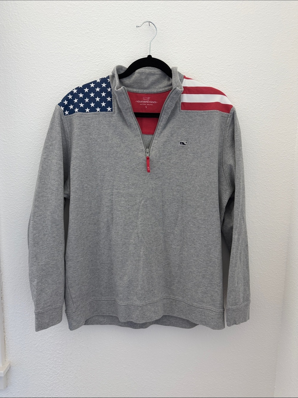 Men’s Vineyard Vines Flag Quarterzip